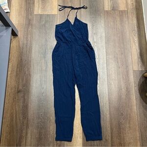 Lulus blue jumpsuit